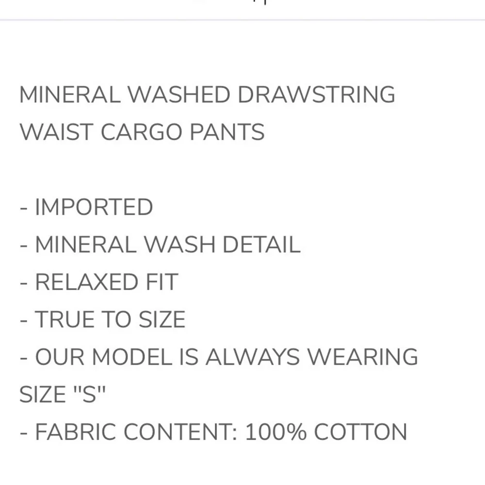 Oli & Hali Peach Cargo Pants - Picture 4 of 4